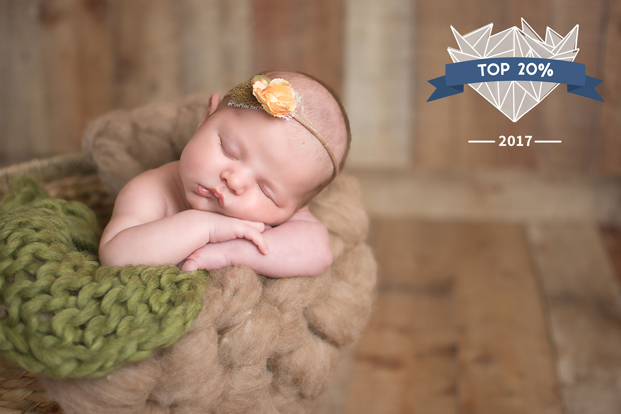 Photo Contest Shoot and Share Baby Newborn Photography neutral basket wood backdrop