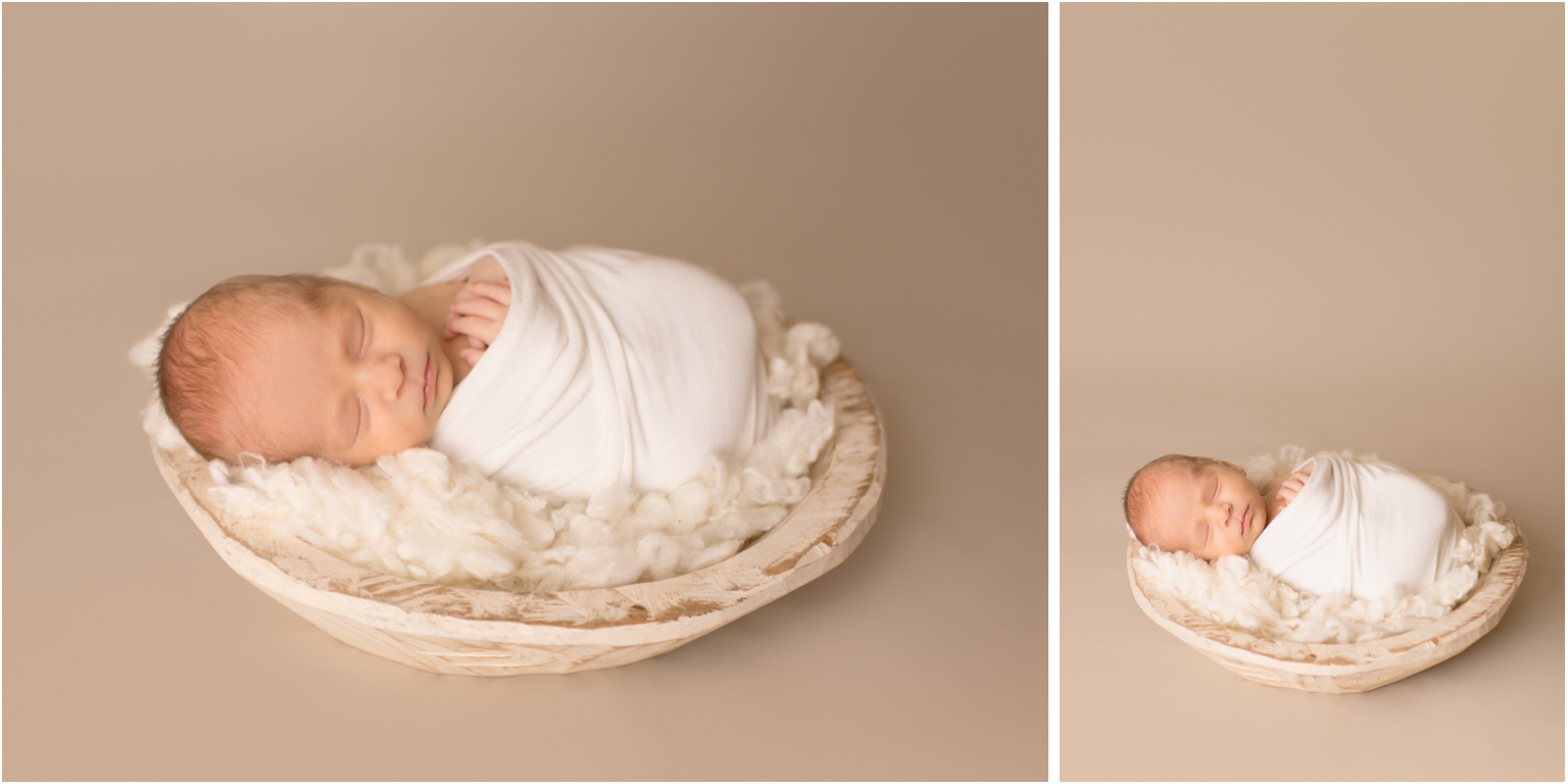 Simple, classic, newborn photography, williamsport pa, montoursville, bowl neutral