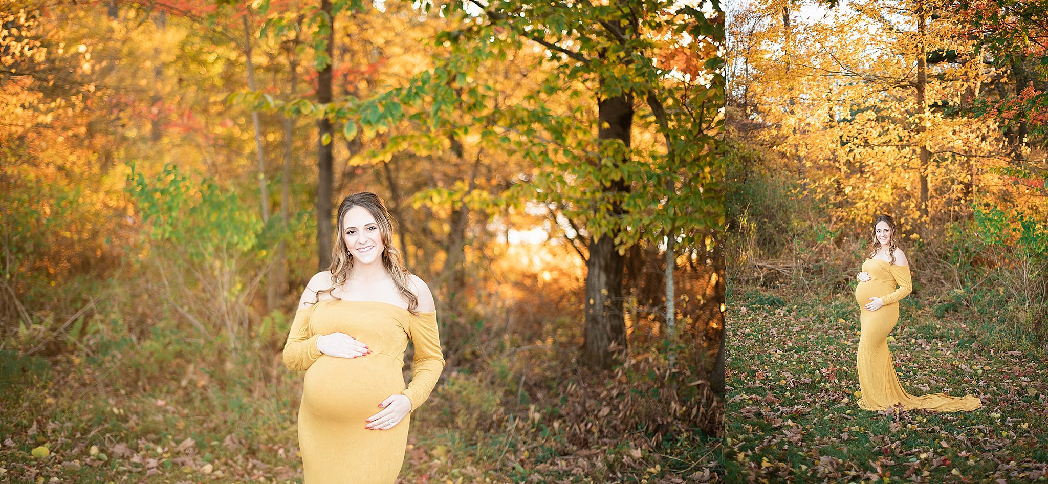 milestone photography maternity session designer gowns