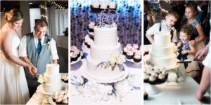 Married Williamsport PA Wedding Photographer Milton Lewisburg details cake